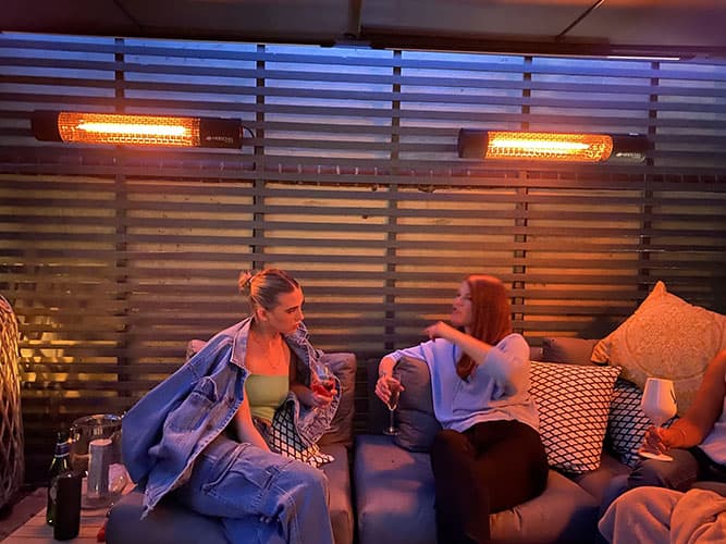 Herschel California Zwart 2000W